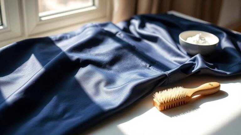 clean graduation gown properly