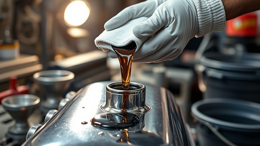 clean hydraulic oil effectively