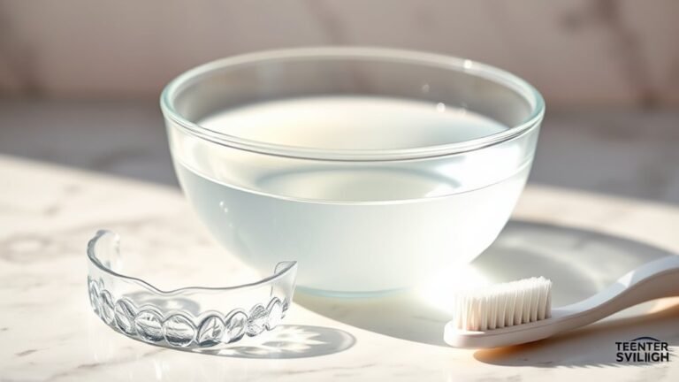 clean invisalign with vinegar