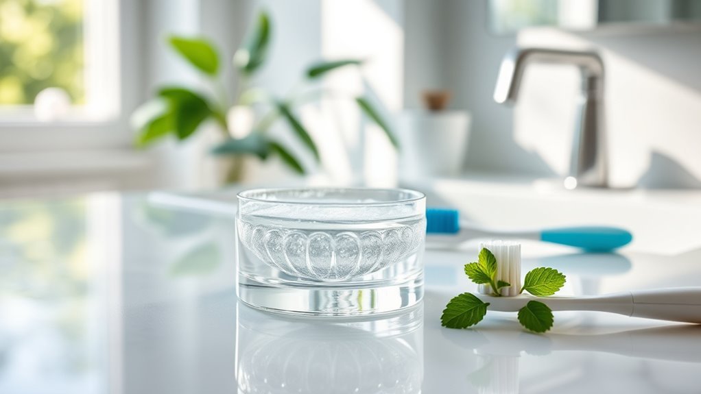 clean retainer daily routine