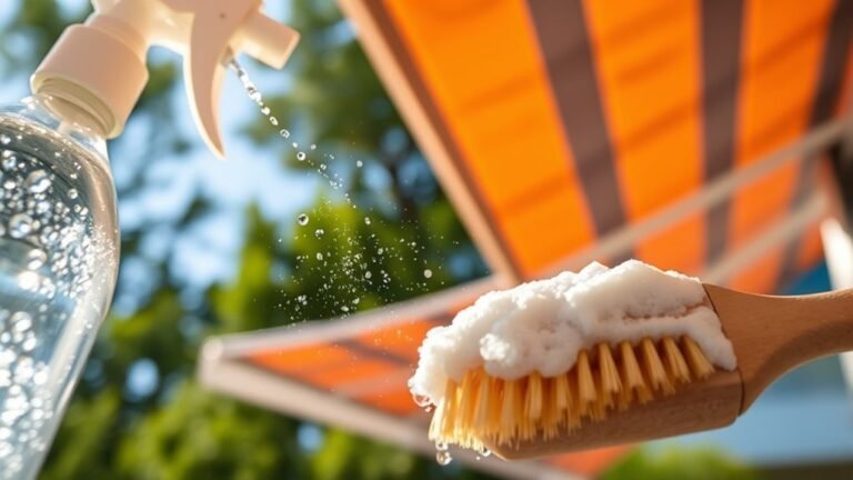 clean rv awning stains