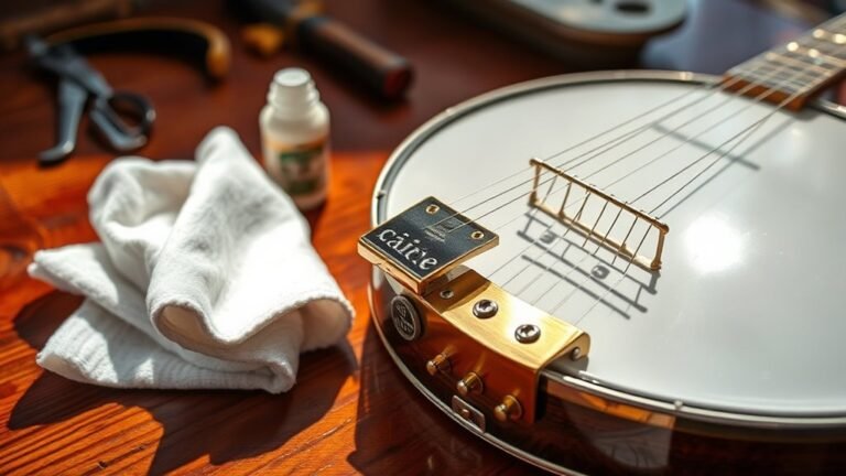 cleaning a banjo properly