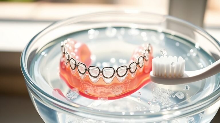 cleaning a hawley retainer