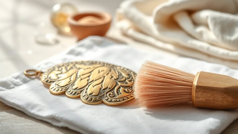 cleaning bronze jewelry safely