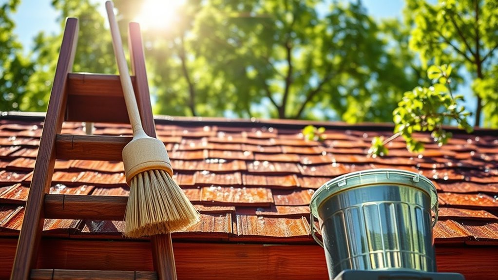 cleaning cedar shake shingles