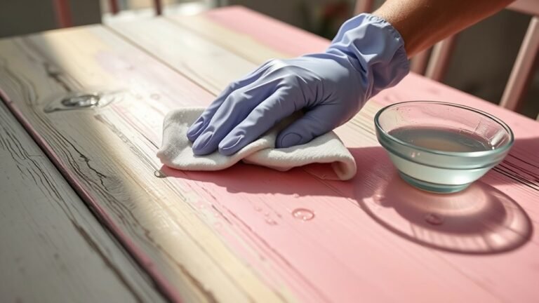 cleaning chalk paint techniques
