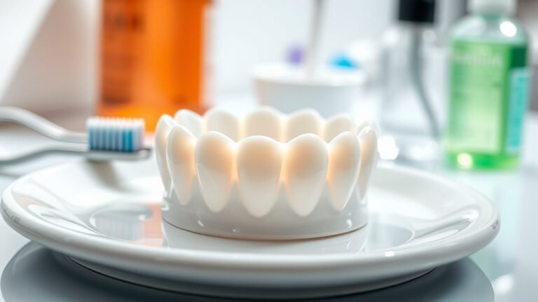 cleaning dental crown effectively