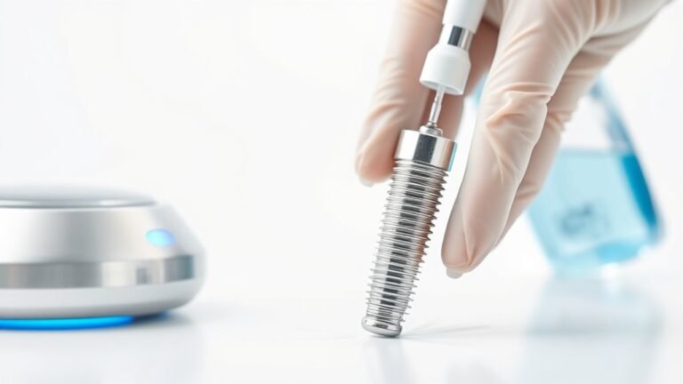 cleaning dental implants properly