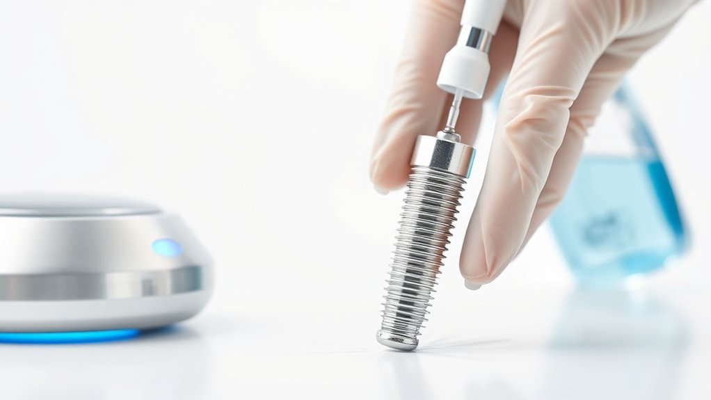 cleaning dental implants properly