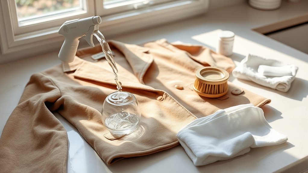 cleaning faux suede techniques