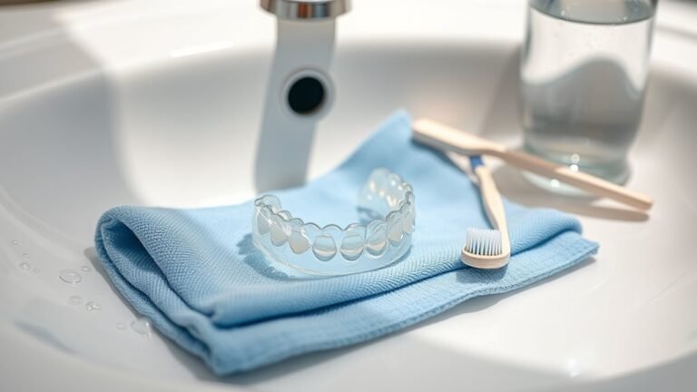 cleaning hawley retainers properly