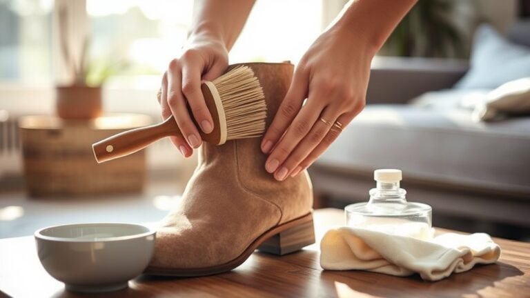 cleaning instructions for faux suede