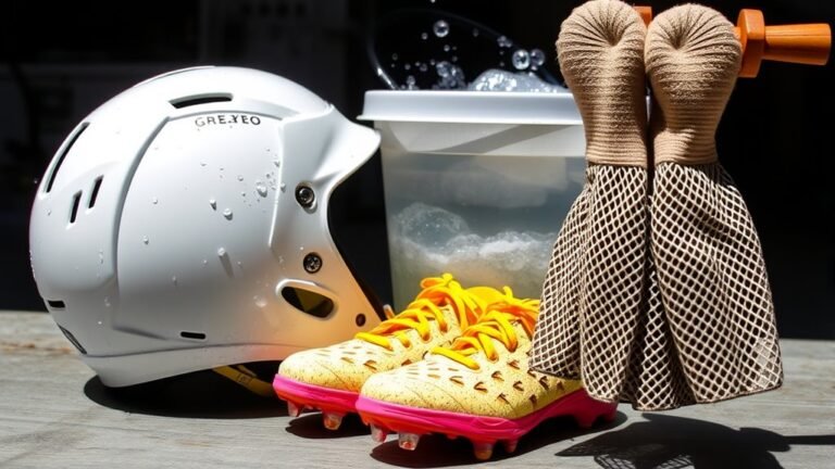 cleaning lacrosse equipment properly