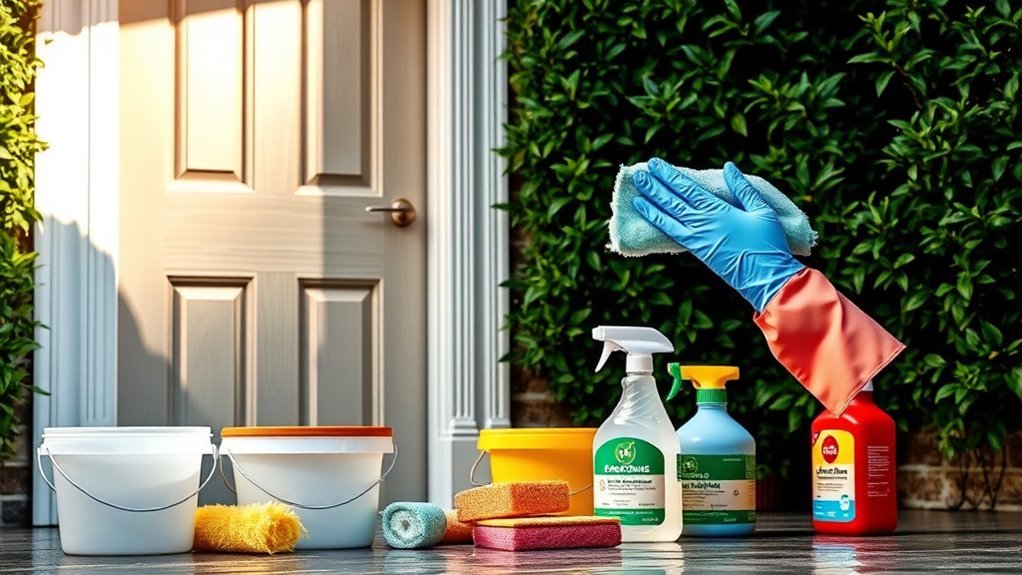 cleaning preparation checklist steps