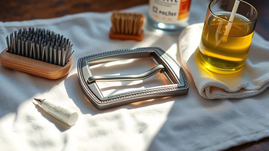 cleaning preparation essentials gathered