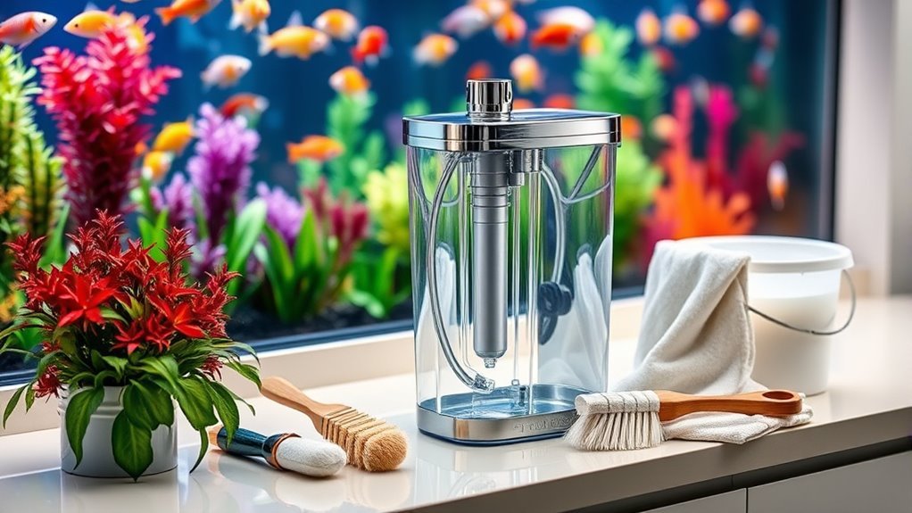 cleaning preparation essentials gathered