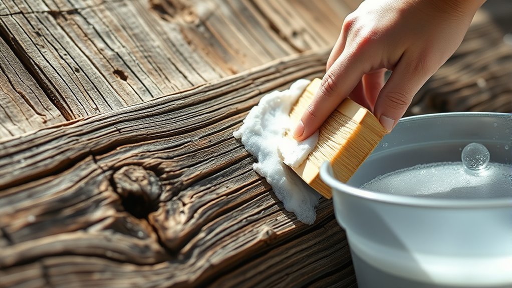 cleaning reclaimed lumber effectively