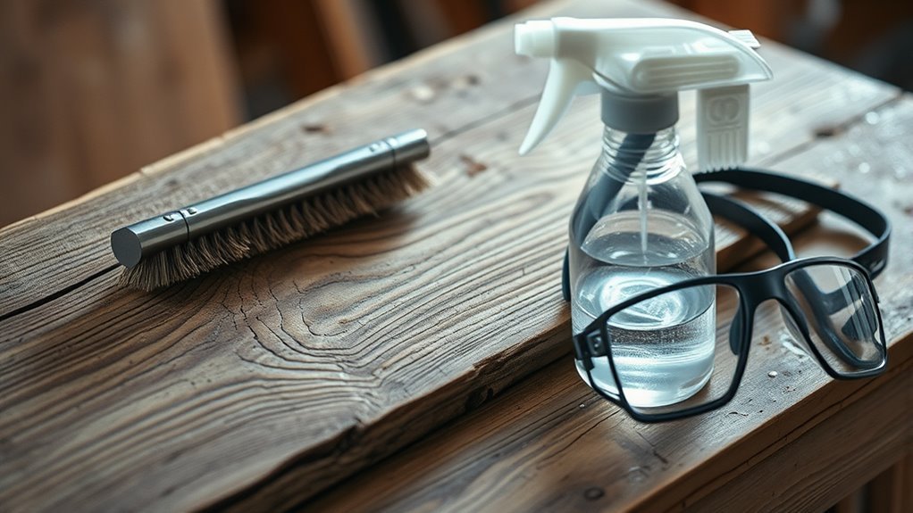 cleaning reclaimed lumber tools