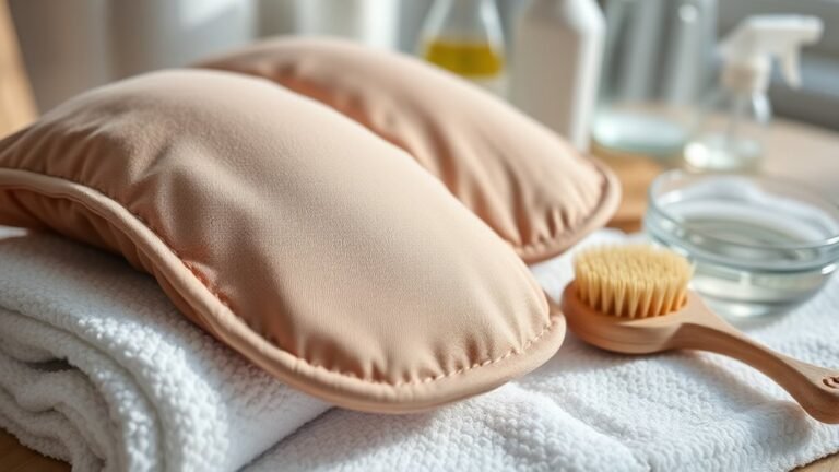 cleaning shoulder pads effectively