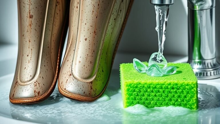 cleaning soccer shin guards