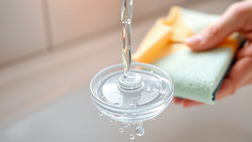 cleaning suction cup effectively