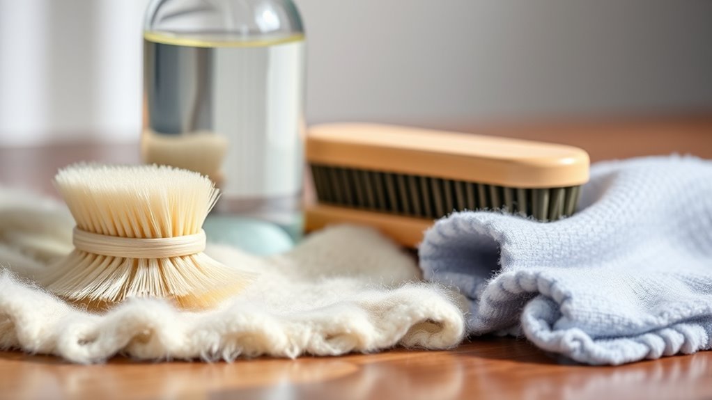 cleaning tools for mohair