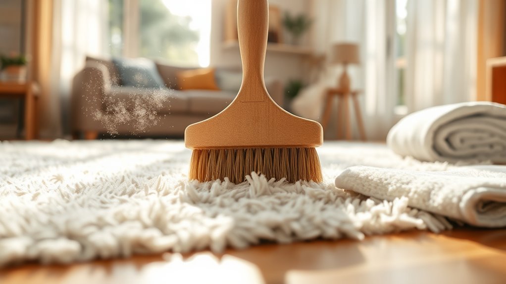 cleaning viscose rugs properly