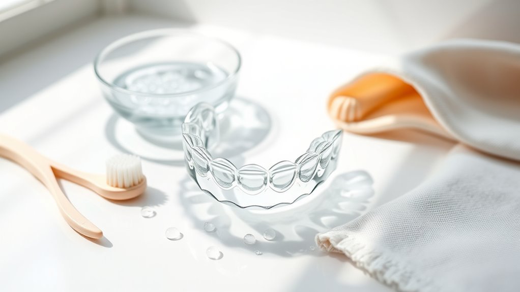 cleaning vivera retainers effectively