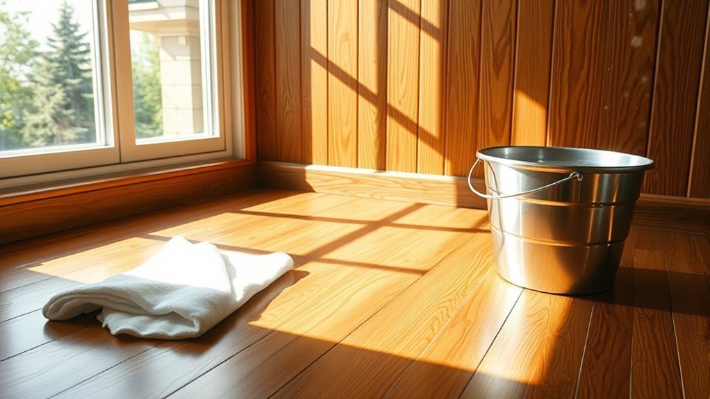 cleaning wood paneling effectively