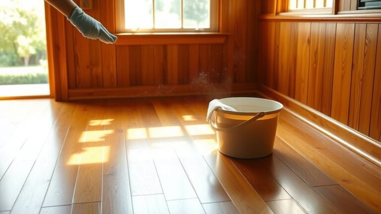 cleaning wood paneling techniques