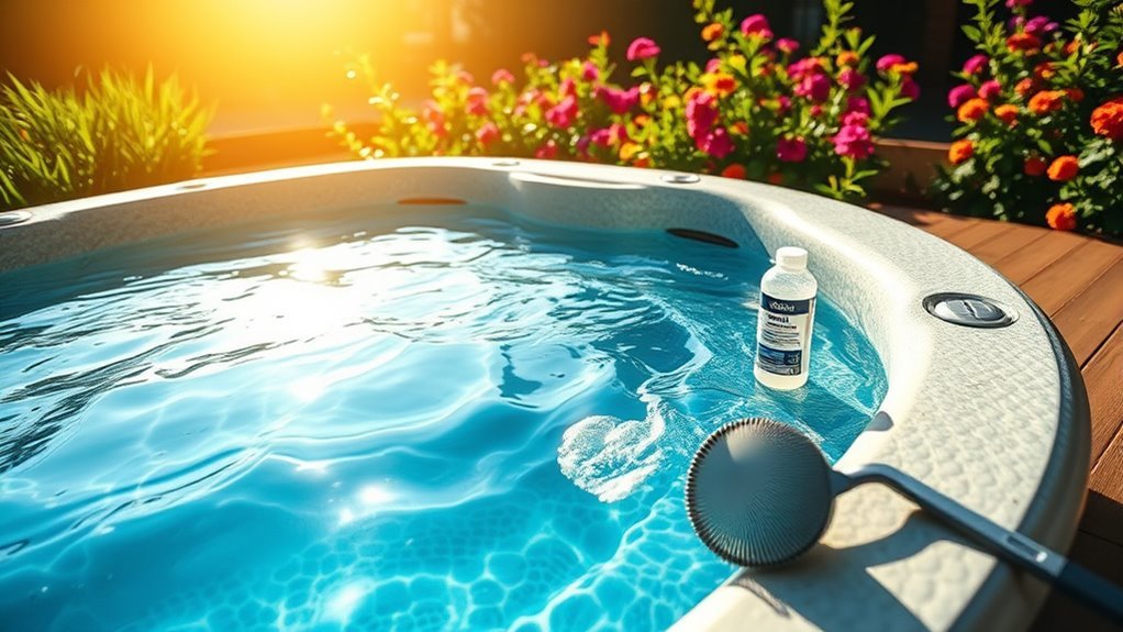 clear hot tub maintenance tips