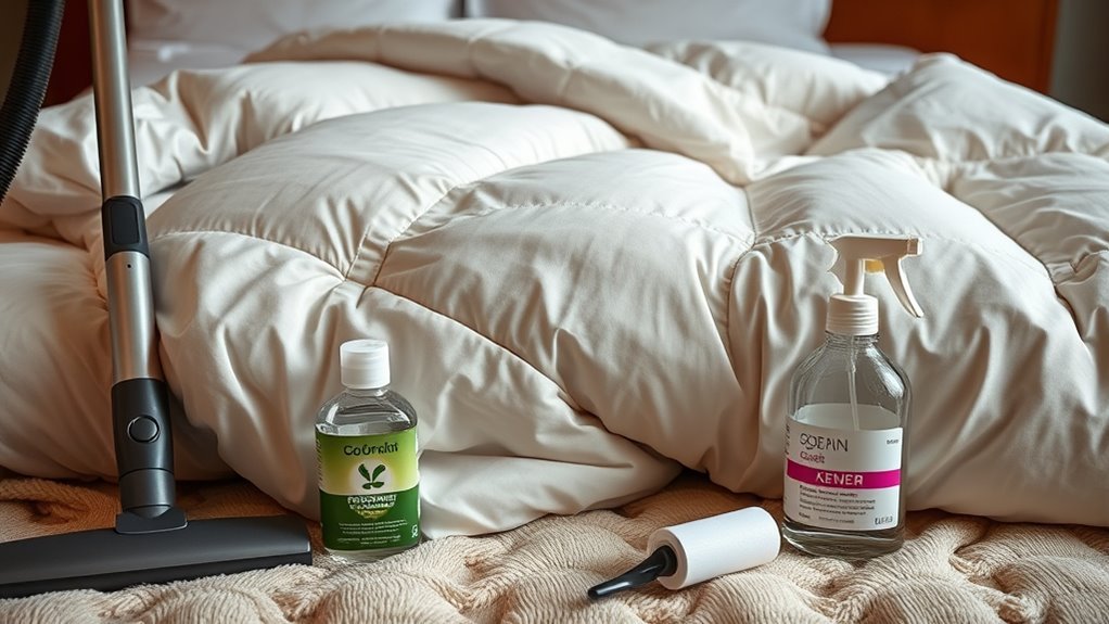 comforter cleaning essentials checklist