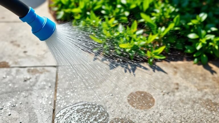 concrete cleaning pressure requirements