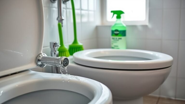 deep clean toilet pipes