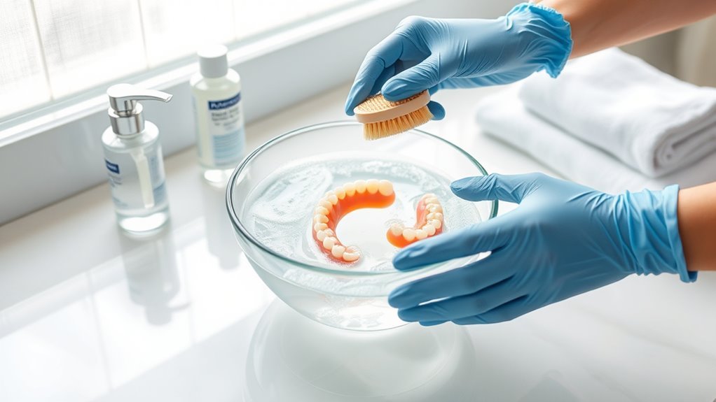 denture care safety precautions