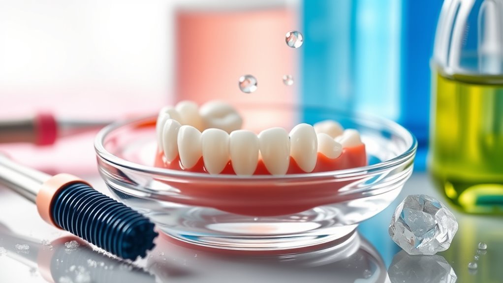 denture implant cleaning tips