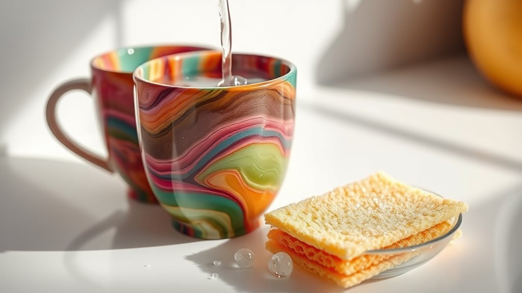 effective epoxy cup cleaning