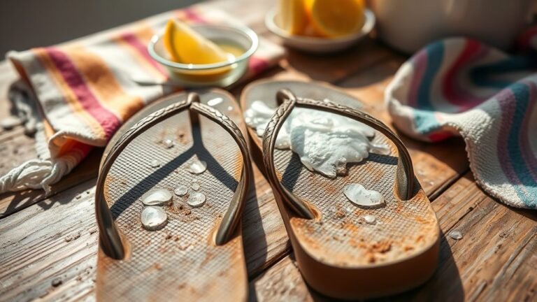 eliminate odor from sandals