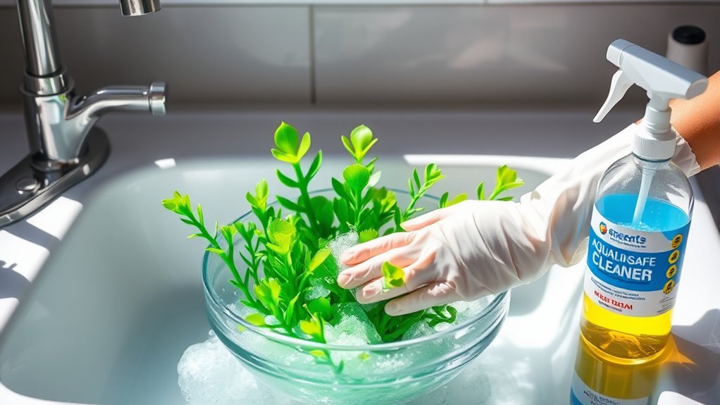 ensure safe cleaning practices