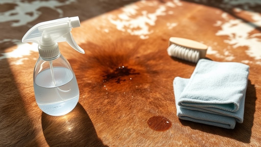 essential cleaning supplies listed