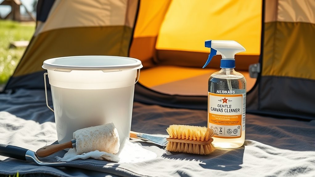 essential cleaning supplies listed