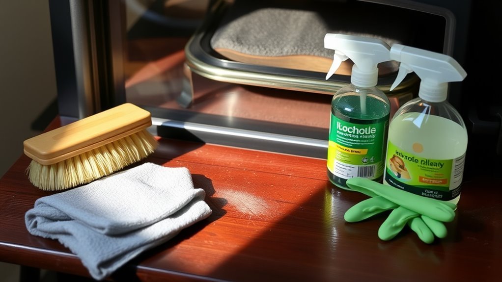 essential cleaning supplies needed