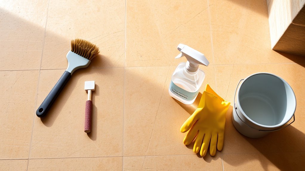 essential cleaning tools listed