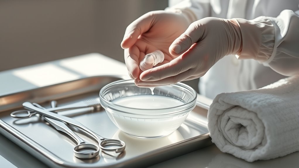 essential implant cleaning preparation