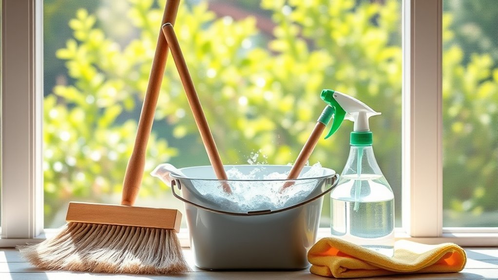 essential porch cleaning supplies