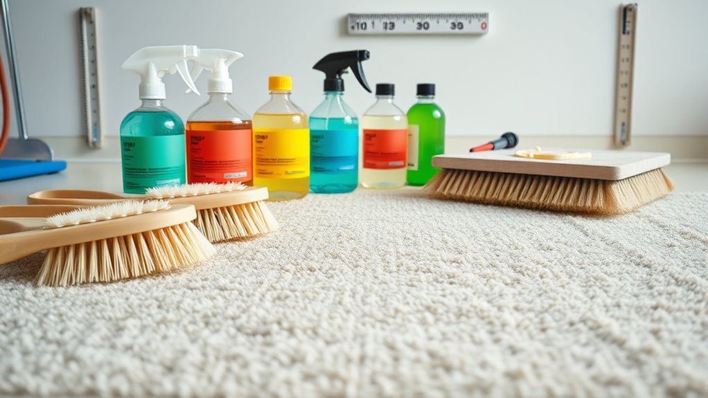 essential rug cleaning tools