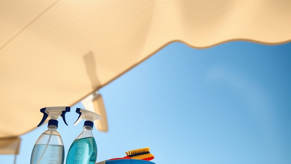 essential rv awning cleaning tools