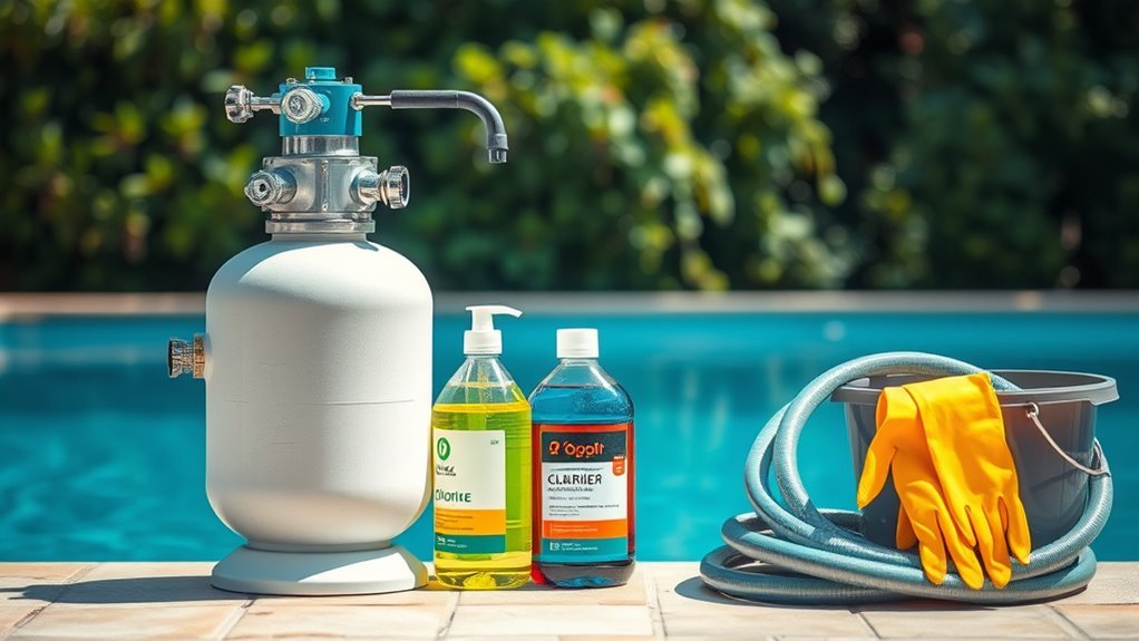 essential tools and chemicals