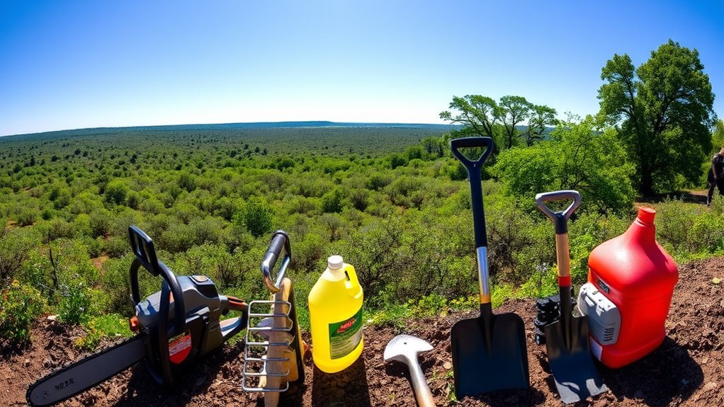 essential tools for clearing