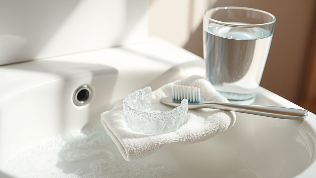 essix retainer cleaning tips